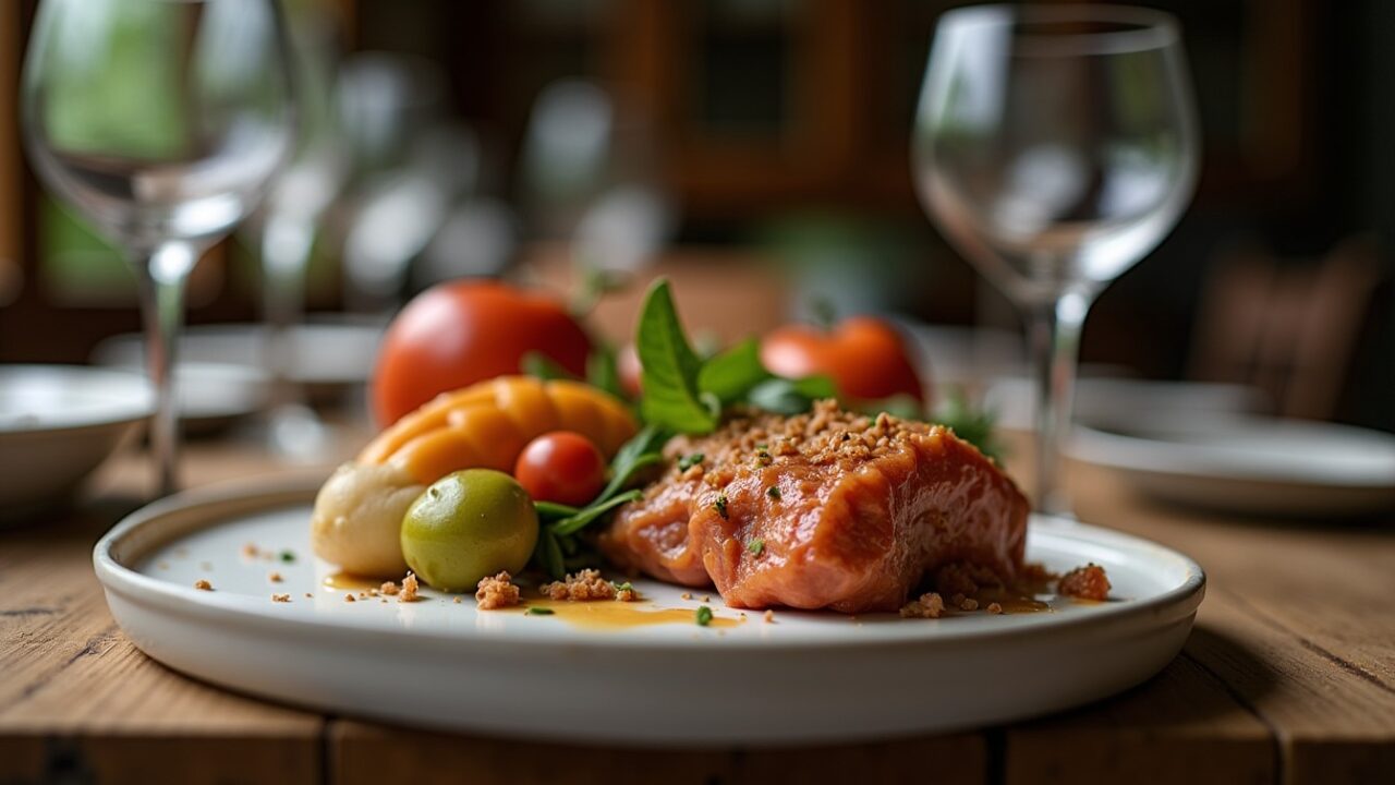 Dîner sur une table en bois sans nappe : conseils pour la préserver et éviter les dégâts