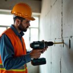 Perçage d’un mur porteur : réaliser un trou de 10 cm, est-ce faisable ?