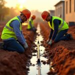 Comment gérer l'eau dans un vide sanitaire sur un terrain argileux ?