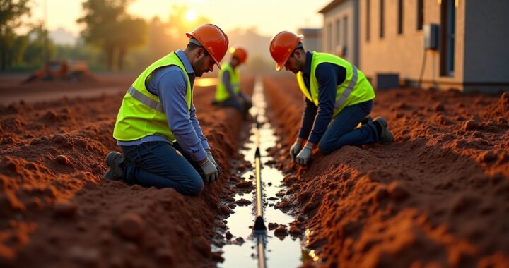Comment gérer l'eau dans un vide sanitaire sur un terrain argileux ?
